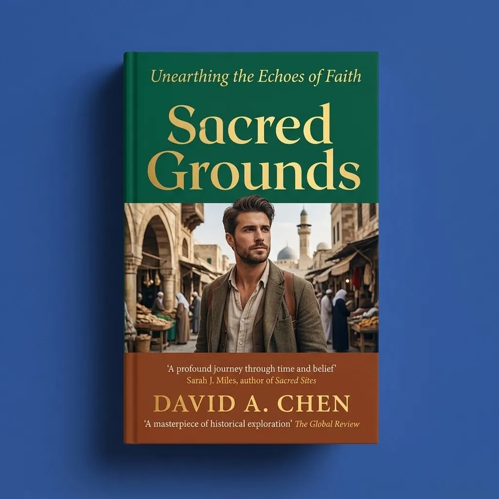 Sacred Grounds book cover designed by Million Ways Digital